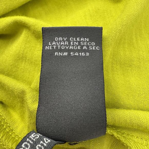 Vince Camuto Sleeveless Ruched Dress XS Key Lime Dopamine Cocktail Summer Spring - Picture 8 of 8